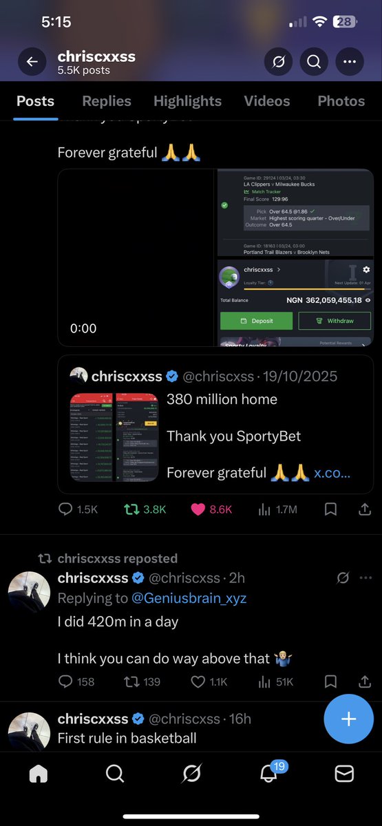 Officialchiix's tweet photo. @chriscxss Opay
8103597069

#puntwithchris https://t.co/K6TMgggXoO