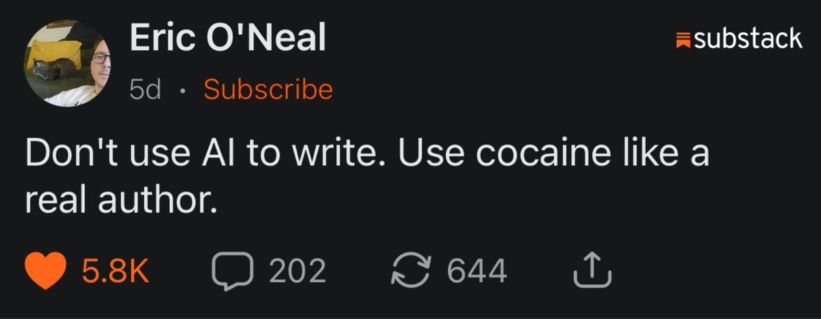 Substack tweet media