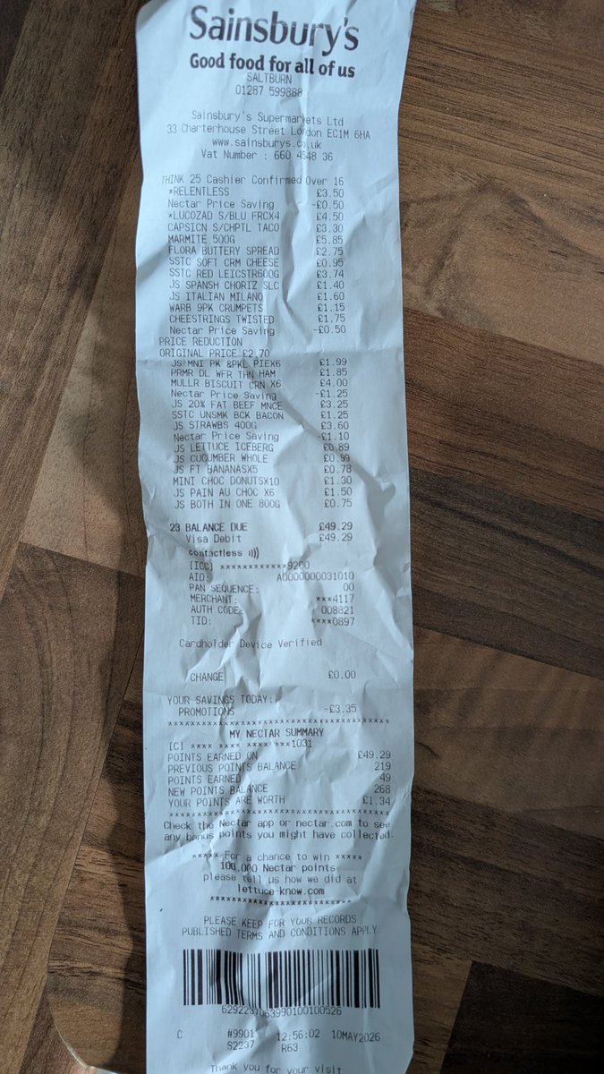 UnknownLukey's tweet photo. @sainsburys 
Bought is in Saltburn Sainsbury's on the 10/05/26, over 2 months out of date. https://t.co/GuijYkQ093