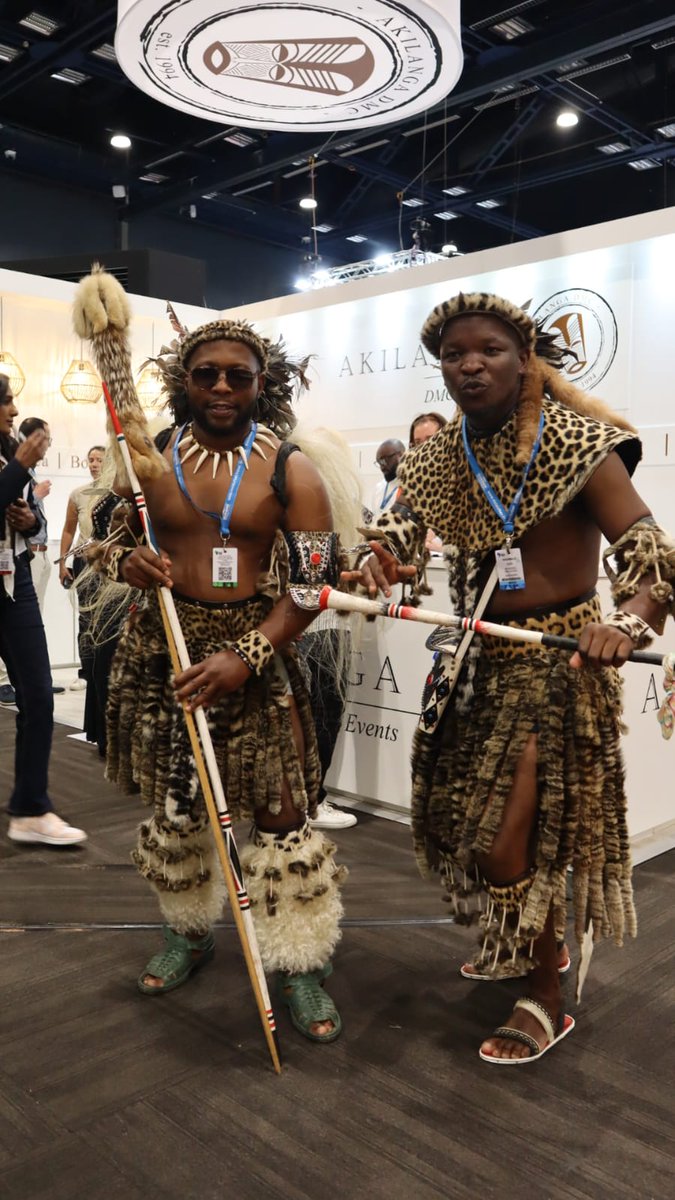 RadioTurf's tweet photo. Radio Turf 103.8FM is broadcasting live from the Inkosi Albert Luthuli International Convention Centre in Durban for Africa’s Travel Indaba 2026. 
Presenters Neo Ramashapa and Brian Moganedi are speaking with exhibitors, government officials, and industry leaders about the event. https://t.co/jIWP2z11jT