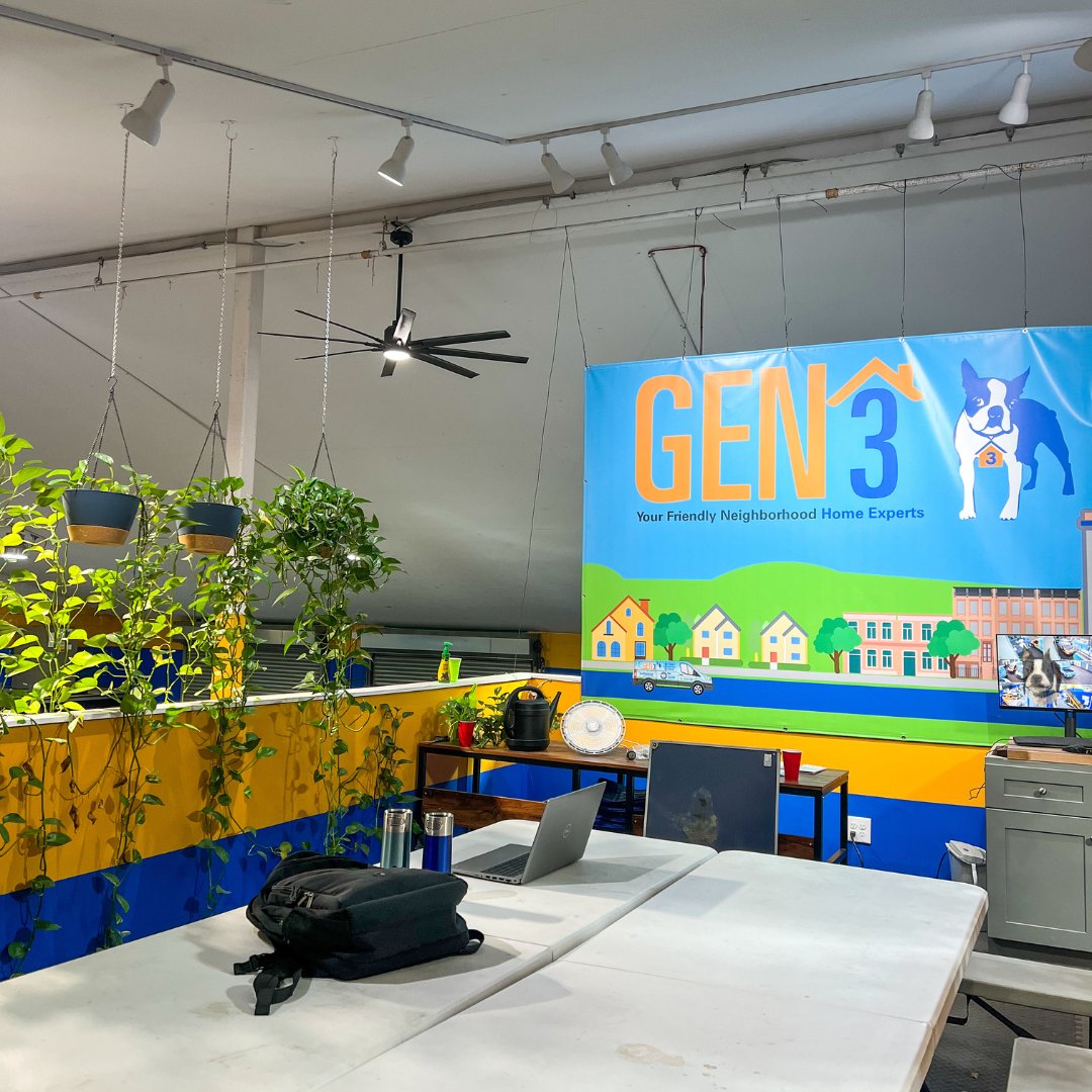 Gen3Electric's tweet photo. Where’s Oggi?👀🐾 

Our GEN3 HVAC &amp; Electrical warehouse is stocked, organized, and ready for our techs - but Oggi decided to make today’s supply run a scavenger hunt. 😆

Can you spot him in every photo? 👇
#WhereIsOggi #GEN3 #HVAC #Electrical #WarehouseLife https://t.co/4kEjx4ImI4