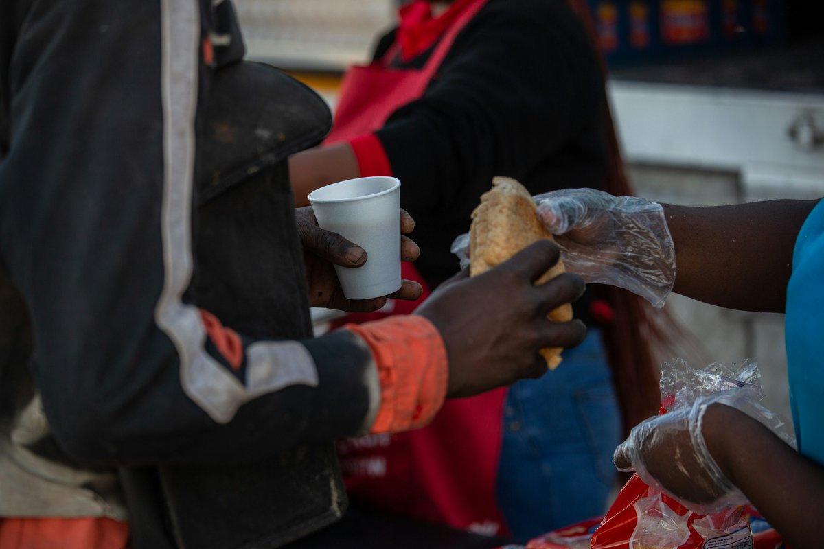 WeActForChange's tweet photo. Our Shoprite Mobile Soup Kitchens remain on the ground in Khayelitsha and surrounds, serving hot meals to thousands of people affected by severe weather conditions.

#ActForChange #ShopriteGroup https://t.co/ZfLw5qiUP2