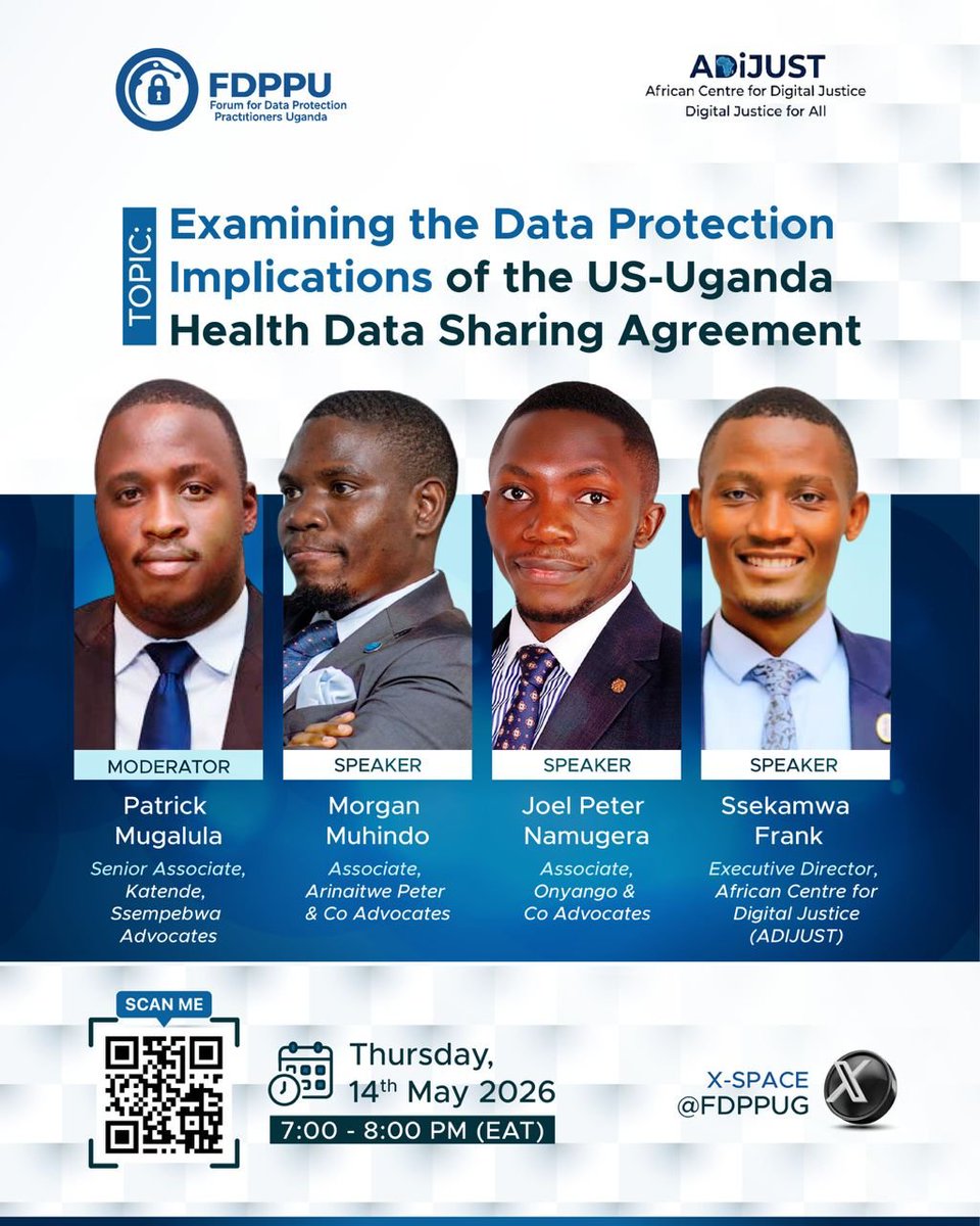 Forum for Data Protection Practitioners Uganda tweet media