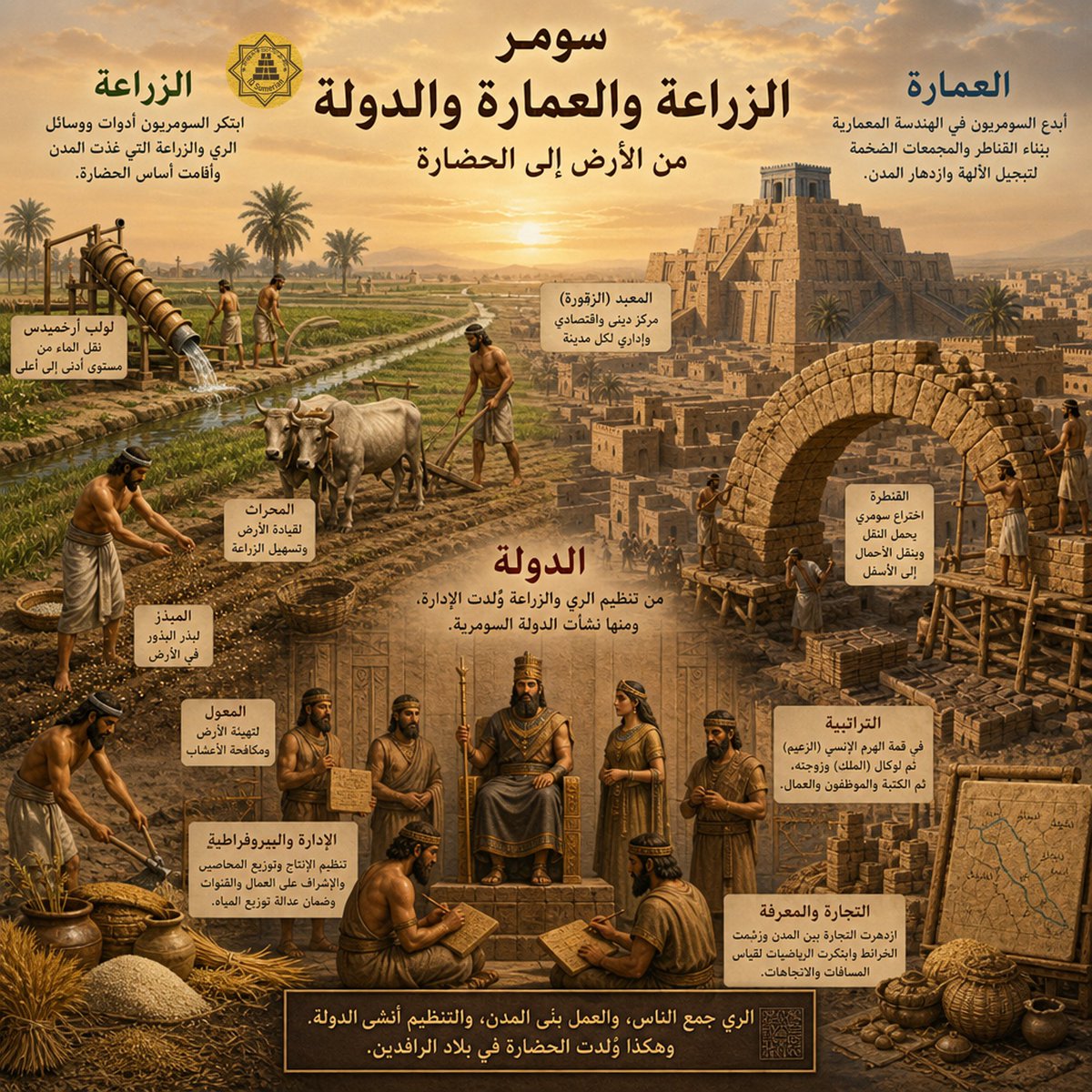 IRAQI Civilization History | تاريخ حضارة العراق tweet media