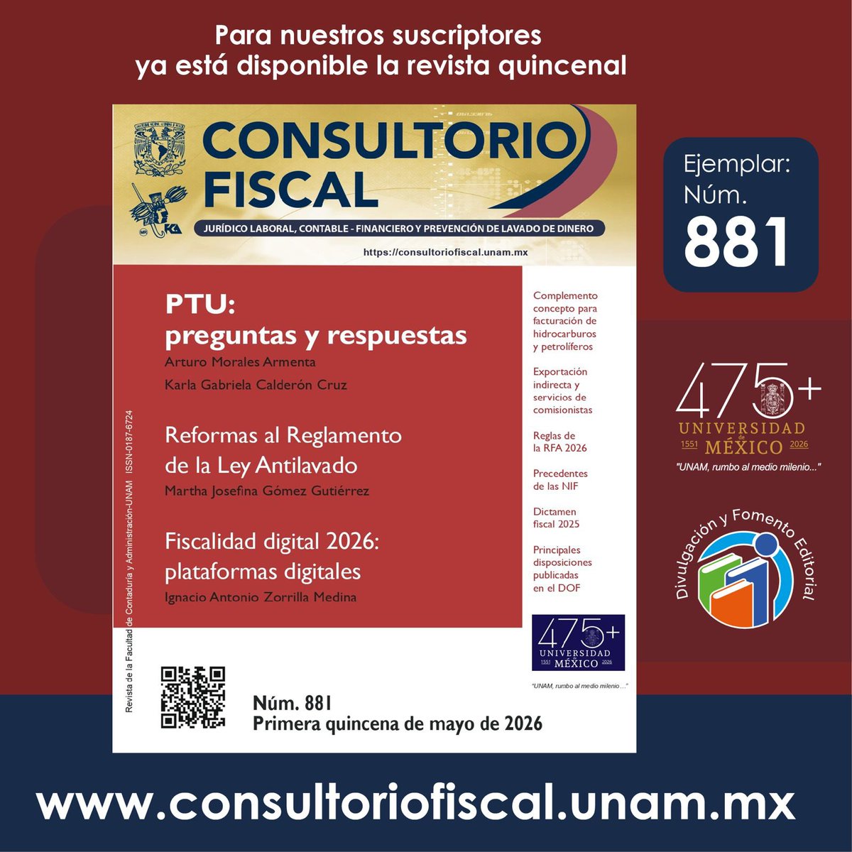 Facultad de Contaduría y Administración - UNAM tweet media