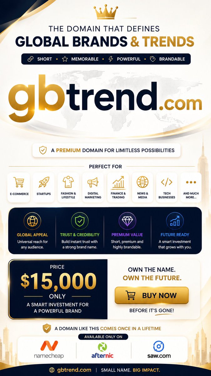 UsmanJamil007's tweet photo. https://t.co/idEfIcIHqM for Sale at Namecheap and https://t.co/LnNMcwG9zu also https://t.co/dAWiQkYqmD buy this domain become Billionaire @afternic @elonmusk @Namecheap @NamePros @GoDaddy @DomainLabs #domain #domainforsale #domains #Domain @BillGates @WebsiteBits #website https://t.co/8WSFozauv7