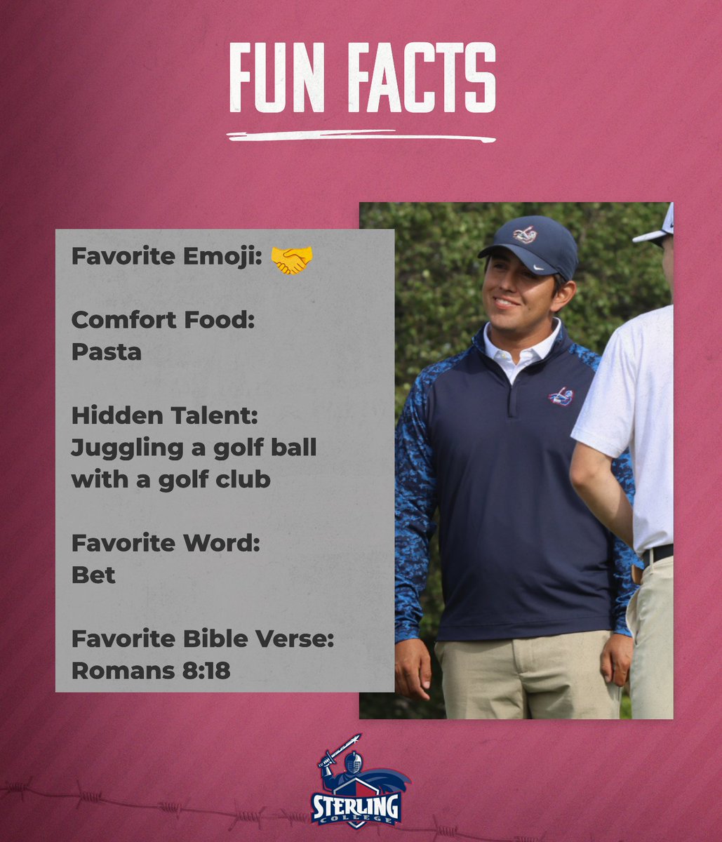 SterlingCSports's tweet photo. ⭐SUPER STAR SPOTLIGHT⭐

⛳Daniel Ramirez - Head Golf Coach

#SwordsUp @SCWarriorGolf https://t.co/rWZJCT2SIr
