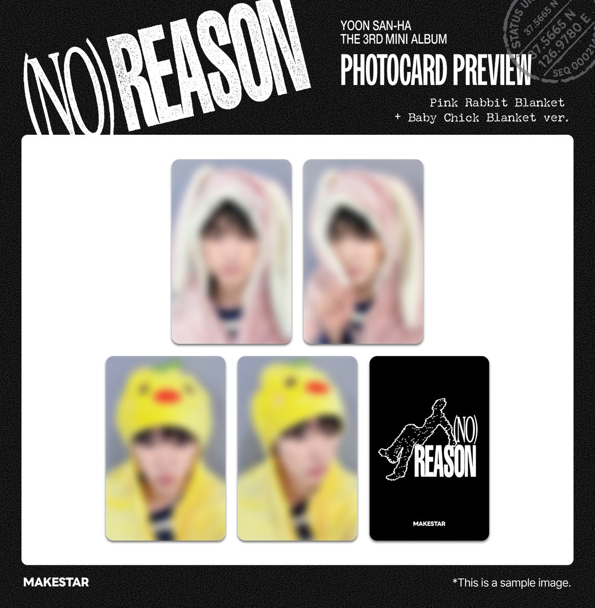 フォトカードイベント] #ユンサナ 3RD MINI ALBUM [NO REASON] PRE