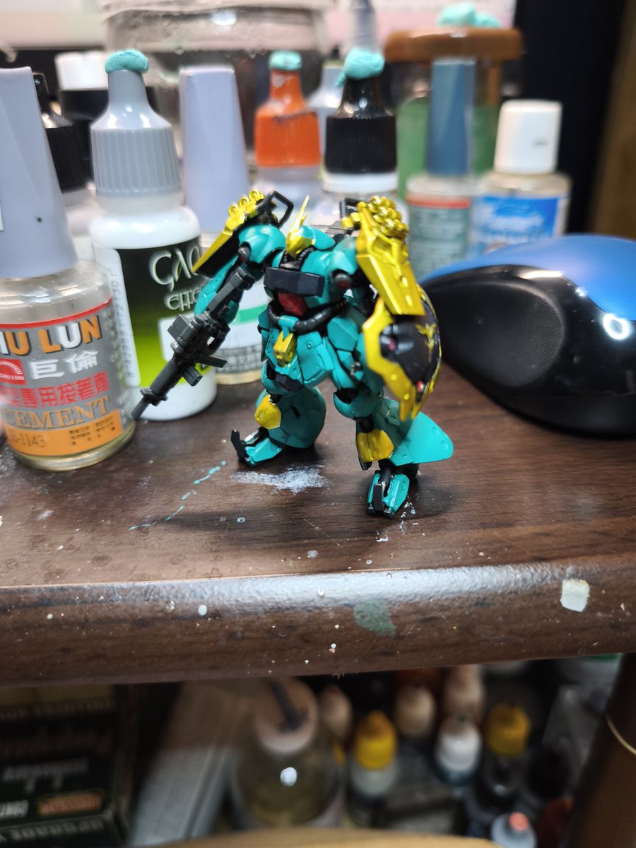 yorkk49's tweet photo. GUNDAM ARTIFACT No.031 JAGD DOGA, GYUNEI use
#筆塗 https://t.co/iNCoWlWONz