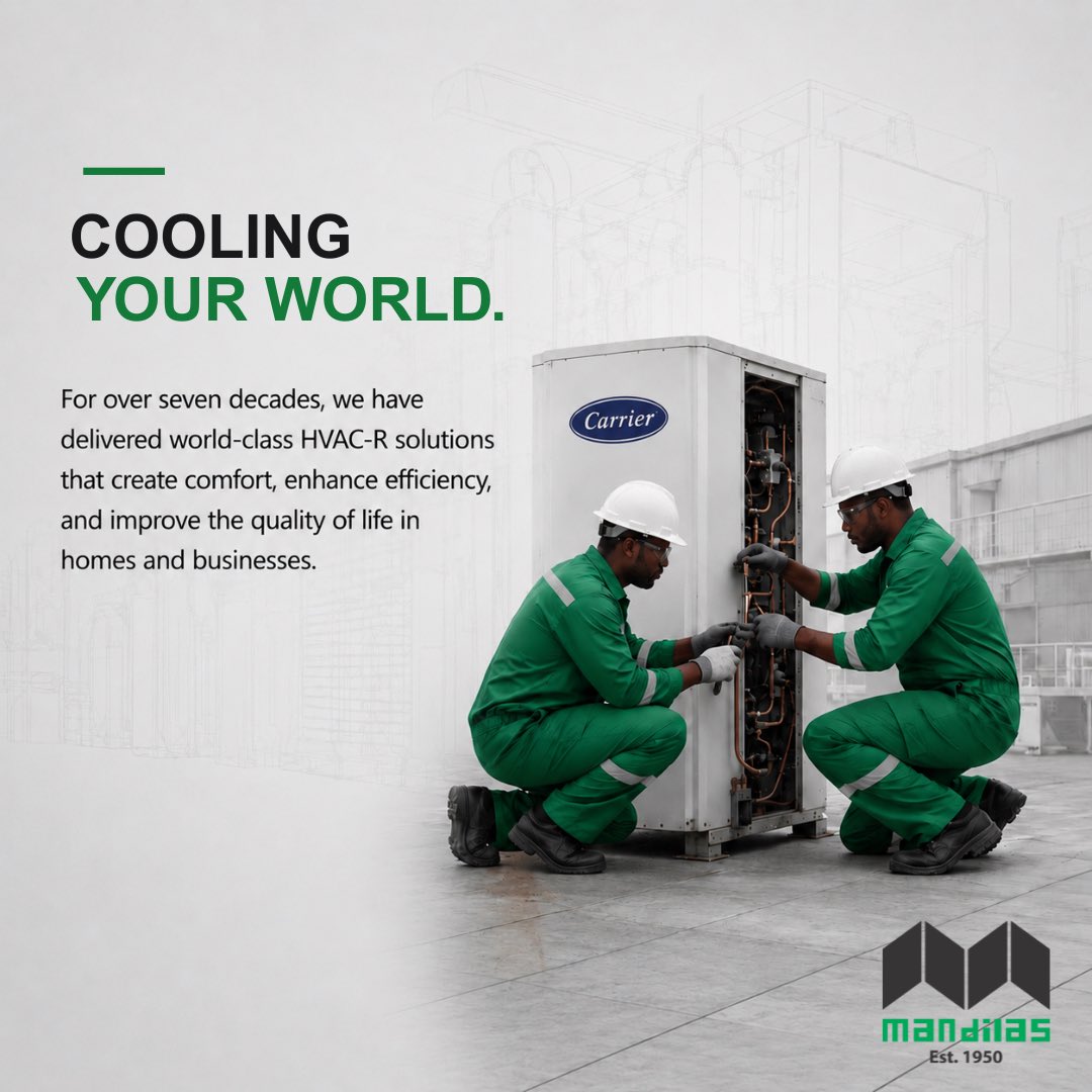 MandilasGroup's tweet photo. 76 years of trusted solutions.
76 years of moving businesses and individuals forward.

From HVAC-R to mobility solutions, our commitment has always been the same — excellence, reliability, and progress.

Today, we celebrate the journey and the people who made it all possible.

#MandilasAt76 #MandilasGroup