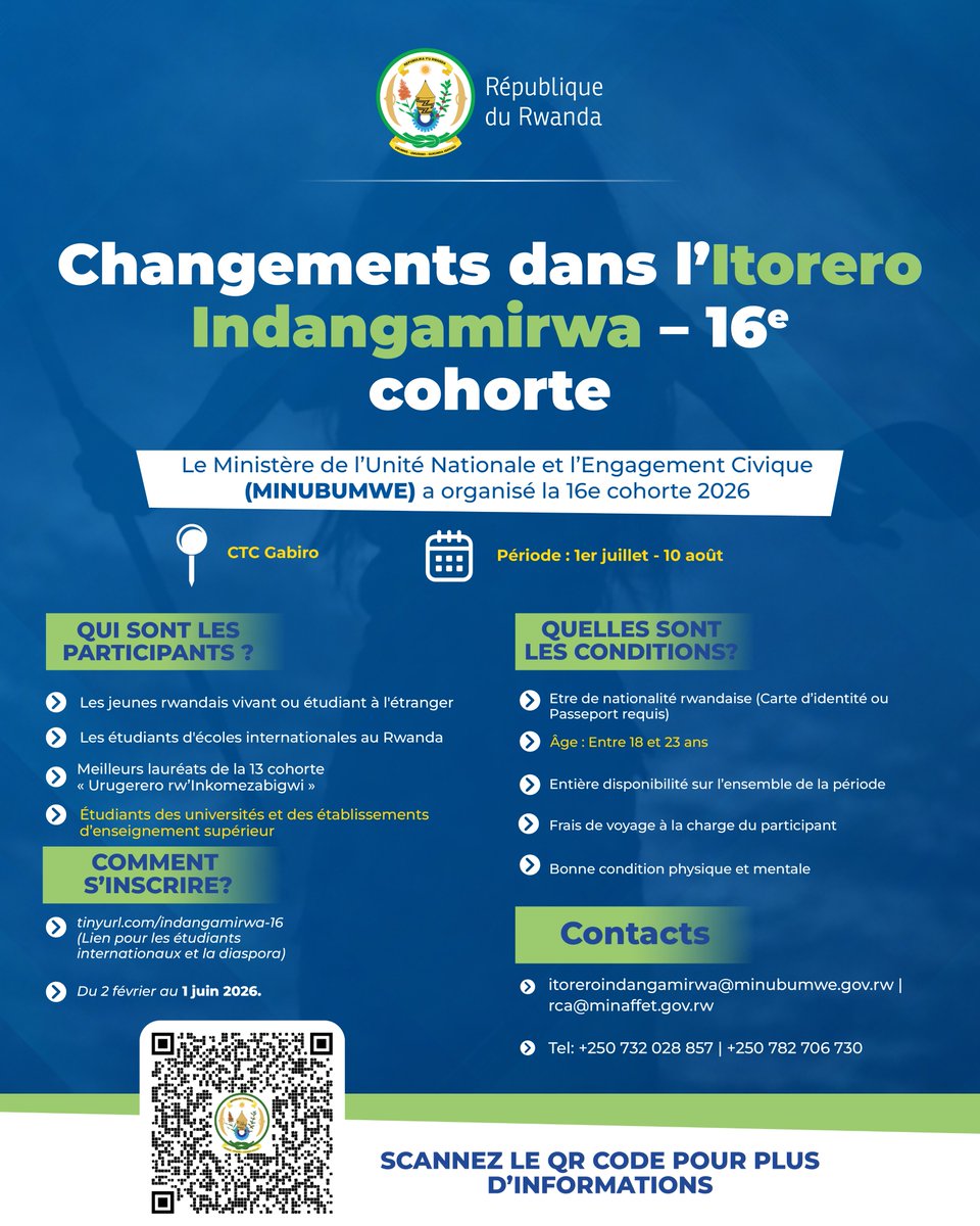 Ministry of National Unity and Civic Engagement tweet media