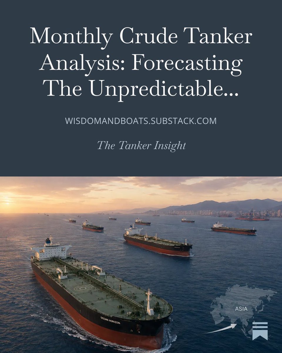 Tanker Rates After 100+ hours of work I’ve finalized a my model that forecasts crude ...