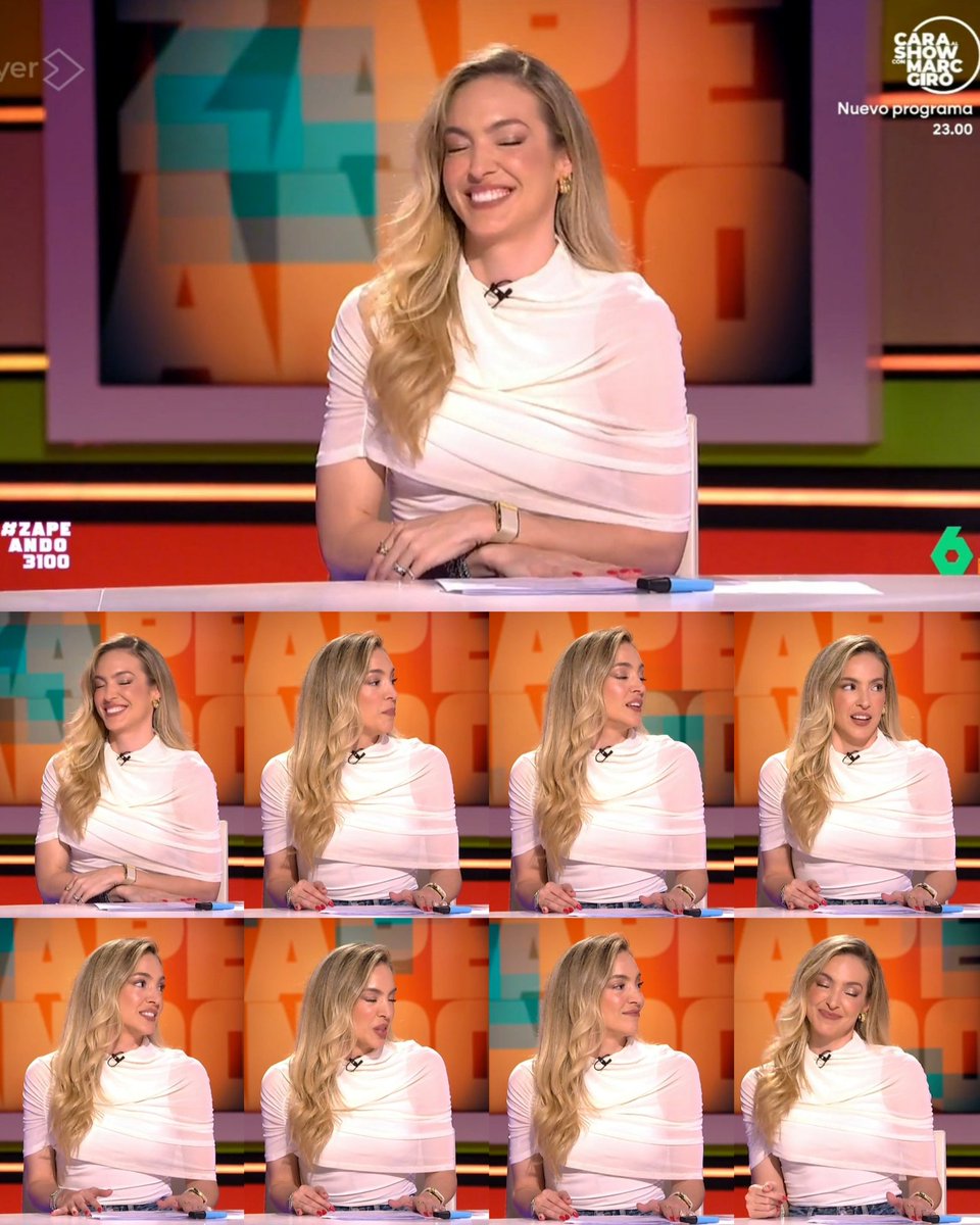 juanteio's tweet photo. #zapeando3100 @laSextaTV la guapa chica del País Valenciano #isabelforner en @zapeandola6
la maca noia del País Valencià @IsabelForner en @zapeandola6 https://t.co/tFIluoTFlF