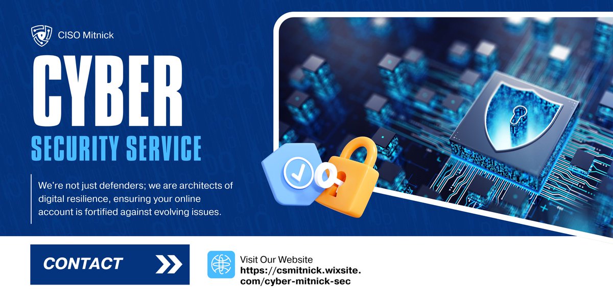 CISOMitnick | Cybersecurity™ tweet media