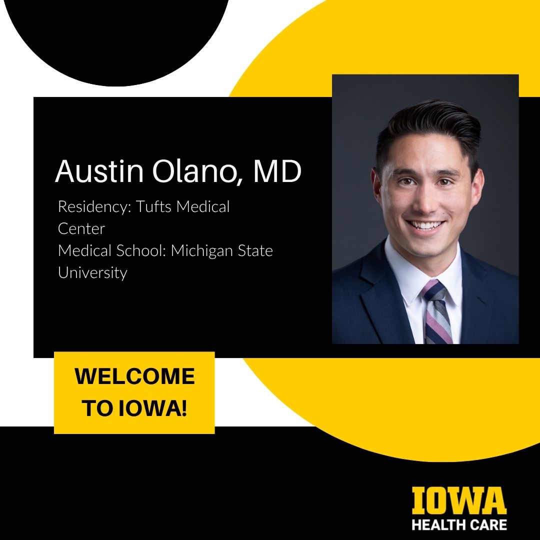 IowaPlasticSurg's tweet photo. We are so excited to announce that our new plastic surgery independent fellow starting July 2027 is Austin Olano, MD!!! Welcome to the team Dr. Olano and congrats! #plasticsurgeryresidency #matchday2026 https://t.co/9KFyQTxA6t