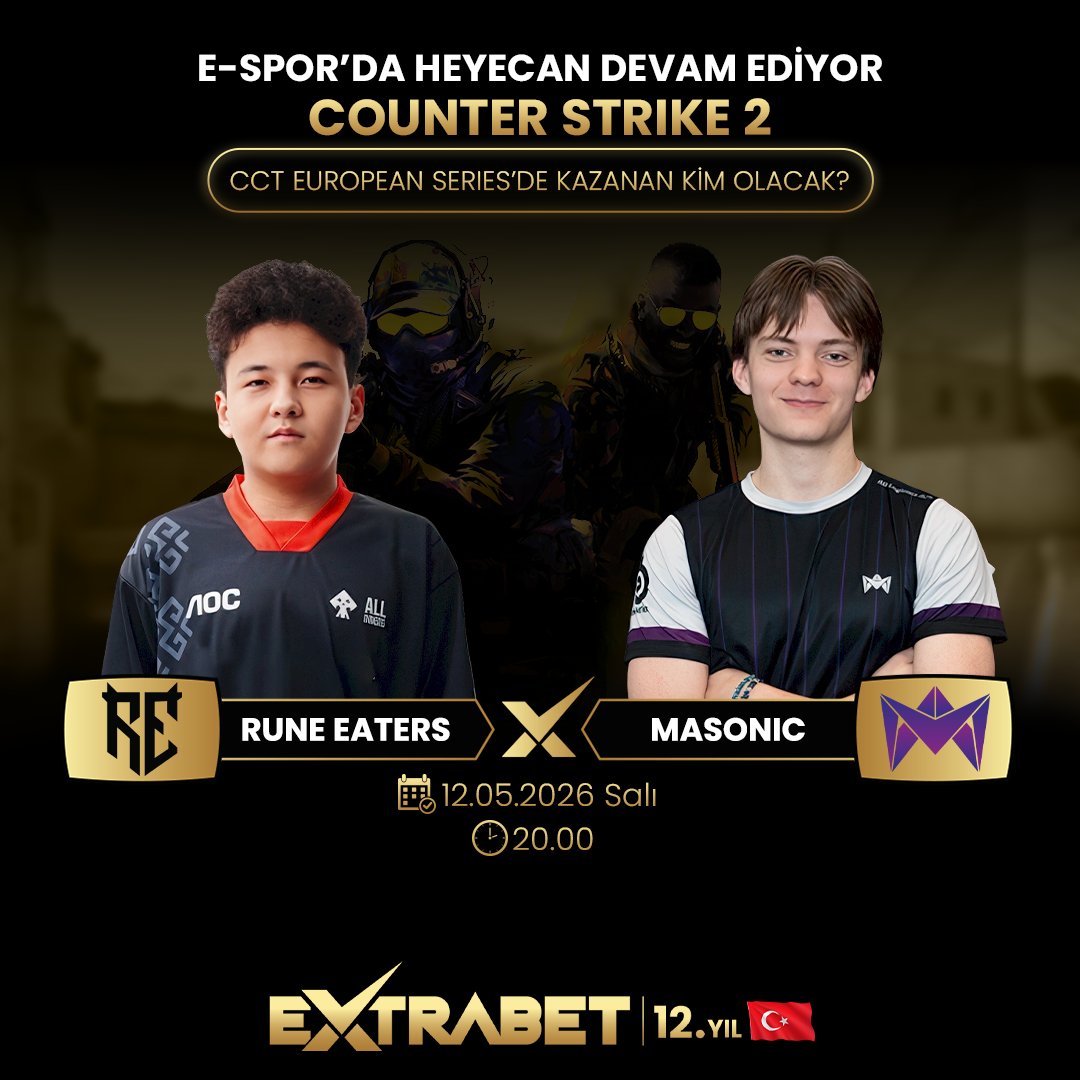 ExtrabetTR9's tweet photo. 🎮 Günün Counter Strike 2 Aksiyonu Türk Devi'nde!

🕹 Dijital dünyanın en yetenekli oyuncularının karşı karşıya geleceği maçlarda yerinizi alın! https://t.co/EteCX3jYPa