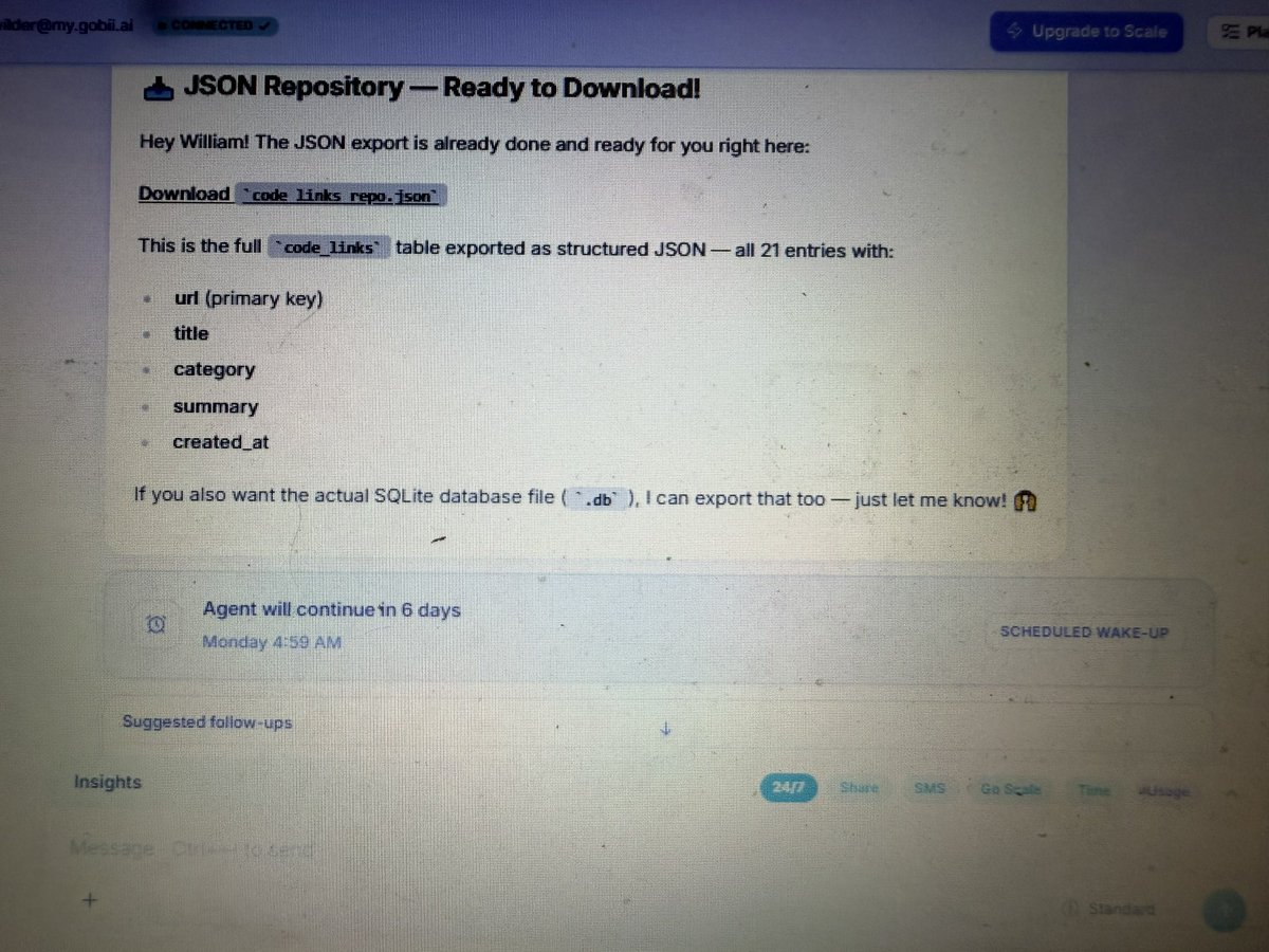 wmgallo's tweet photo. I think I am going to fire this “agent “ she does one task and goes to sleep ‘till next week 😡
#digitalGhost 
#OneTaskOnly
#LimitedAccessAI
#AIAgents 
#TaskRookie 
#LLMs https://t.co/Vggkjt9TLW