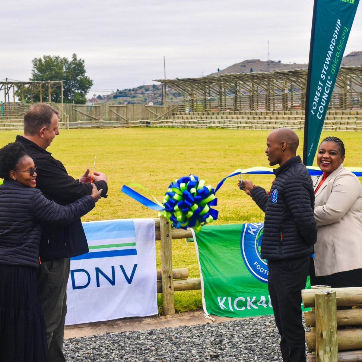 FSC_Africa's tweet photo. FSC Stadium of Life is open. Africa's first FSC-certified timber stadium, built by Rise International, certified by DNV Business Assurance. "Africa is not waiting to follow global sustainability trends; Africa is defining them." — Gerard Busse, FSC Africa.
https://t.co/9GFUEMdZIu https://t.co/LOsZafpvT8
