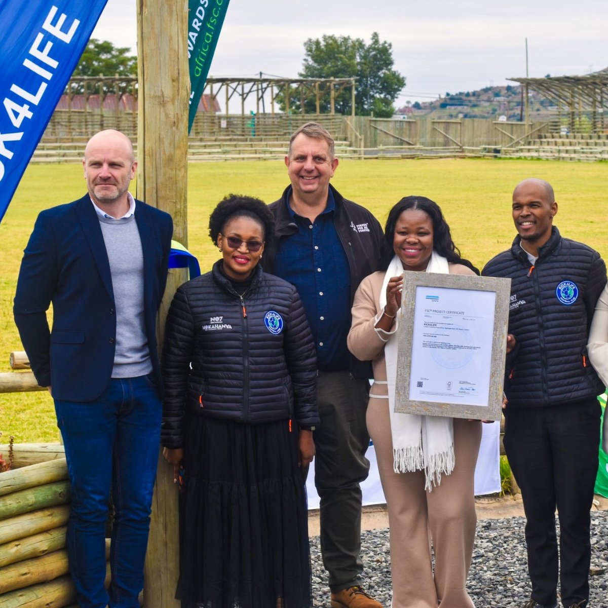 FSC_Africa's tweet photo. FSC Stadium of Life is open. Africa's first FSC-certified timber stadium, built by Rise International, certified by DNV Business Assurance. "Africa is not waiting to follow global sustainability trends; Africa is defining them." — Gerard Busse, FSC Africa.
https://t.co/9GFUEMdZIu https://t.co/LOsZafpvT8