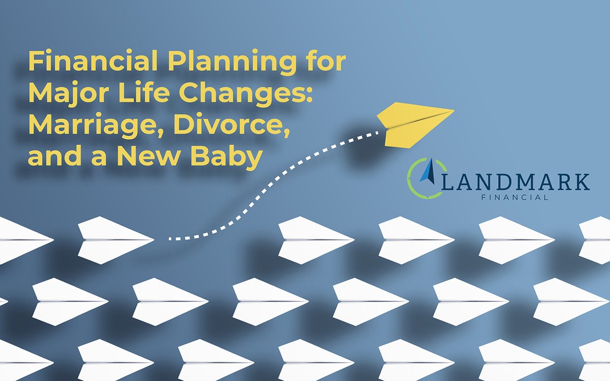 LandmkFinancial's tweet photo. Marriage. Divorce. A new baby.
Life changes quickly, and your financial plan should too. The right strategy can help you stay prepared through every major milestone. https://t.co/kD23kpMySz
