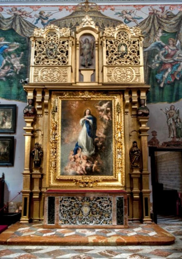 PabloHereza's tweet photo. @joseriello @matteomancini04 Recuerdo a un gran hispanista, al que respeto mucho,  que le encantaría ver esta obra aquí, acompañada de incienso e iluminada a la luz de los cirios. ¿Boutade, culto o museografía extrema? Para vuestro simposio... https://t.co/QsUONSdlOU