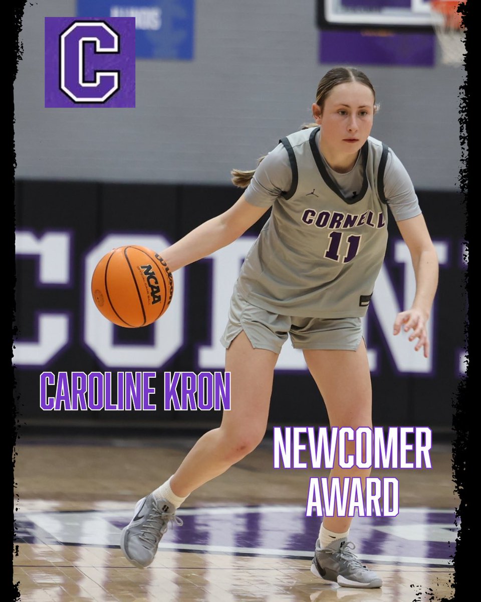 coachbrase's tweet photo. @CornellRamsWBB Awards Release. First up: Newcomer(s) Of The Year.
Darby Haley (FR) &amp; Caroline Kron (FR) Great players. Great people. Great teammates. Exciting times ahead!
#ChasingGreatness
@CornellRams https://t.co/jxltcsNttu
