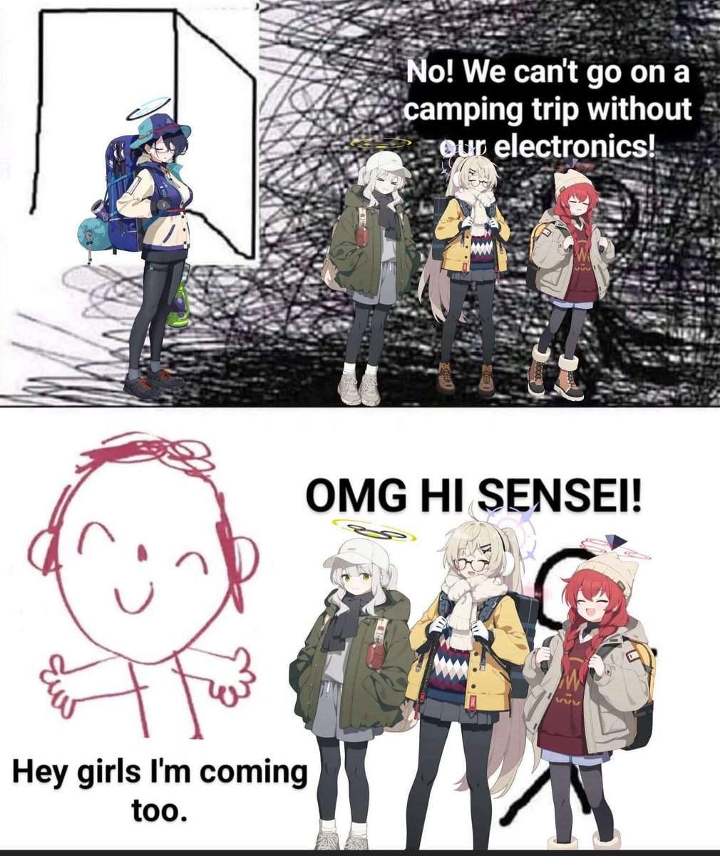 Bad Blue Archive Memes tweet media