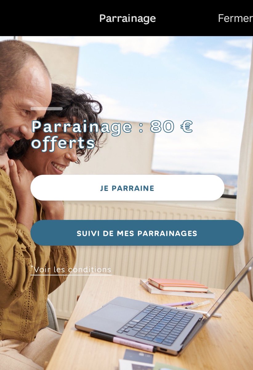 WalidB01_'s tweet photo. Si quelqu’un est intéressé : 80€ offerts pour les parrainages #HelloBank.
Il suffit de créer un compte avec mon parrainage, tout est gratuit, et se fait rapidement et sans frais.

N’hésitez pas à me contacter si intéressé 😉👍🏽 https://t.co/CLH7OxB7he
