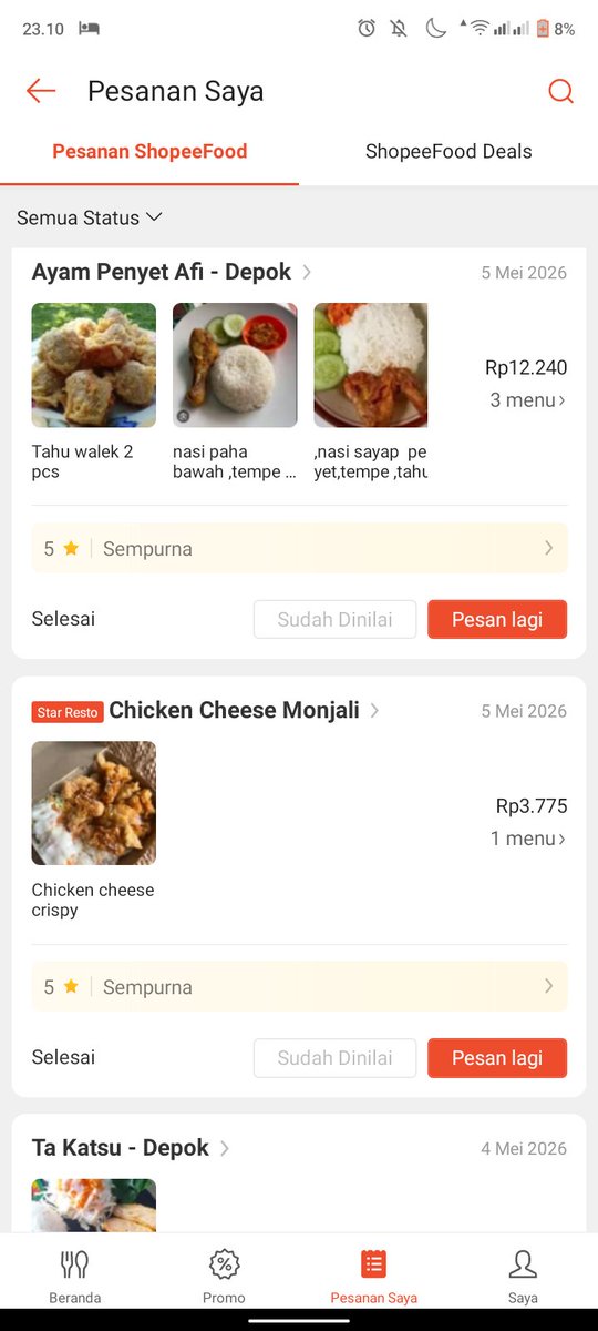 atomhidrogen1's tweet photo. @UGM_FESS Nderr aku juga lagi mode survive, tapi masih bisa terselamatkan karena berburu promo😭 
Sebenernya kalo kamu ada rice cooker, bisa masak nasi aja trus lauk dan sayurnya beli di warung itu bisa lebih neken pengeluaran. Semangat ya✊🏻 https://t.co/n0XWPbaJuP