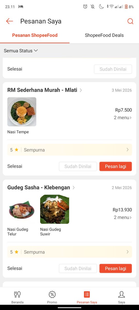 atomhidrogen1's tweet photo. @UGM_FESS Nderr aku juga lagi mode survive, tapi masih bisa terselamatkan karena berburu promo😭 
Sebenernya kalo kamu ada rice cooker, bisa masak nasi aja trus lauk dan sayurnya beli di warung itu bisa lebih neken pengeluaran. Semangat ya✊🏻 https://t.co/n0XWPbaJuP