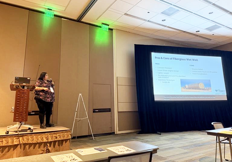 coevanloo's tweet photo. CVL was proud to take part in the 2026 @AZWater_org Conference and connect with professionals across the industry. We were glad to have Cassandra Alejandro representing our team as a speaker in the Hiller Lift Station Fiberglass Wet Well session.
#AZWater2026 #CVLConsultants https://t.co/7gvDNypynI