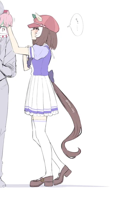 パペット越し