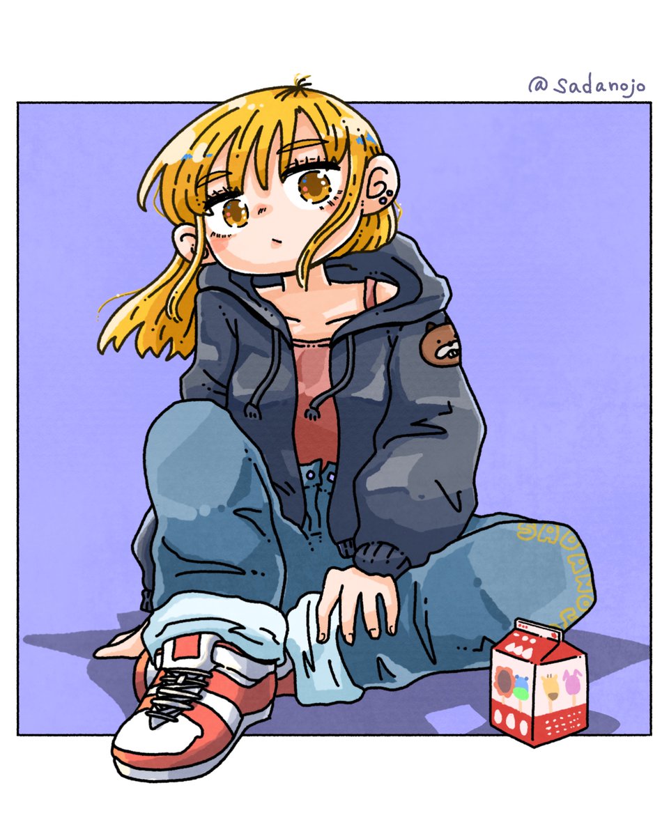 sadanojo's tweet photo. ちょっと、休憩。

#illustration #illustrationartist #digitalillustration #drawing #procreateart #イラスト #女の子イラスト https://t.co/NCTZxO6wwy