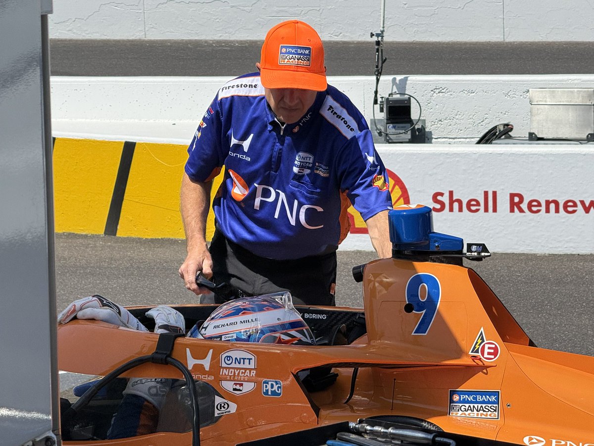 dshaf's tweet photo. It’s on. #indy500 practice. https://t.co/CRfuqxzSRI