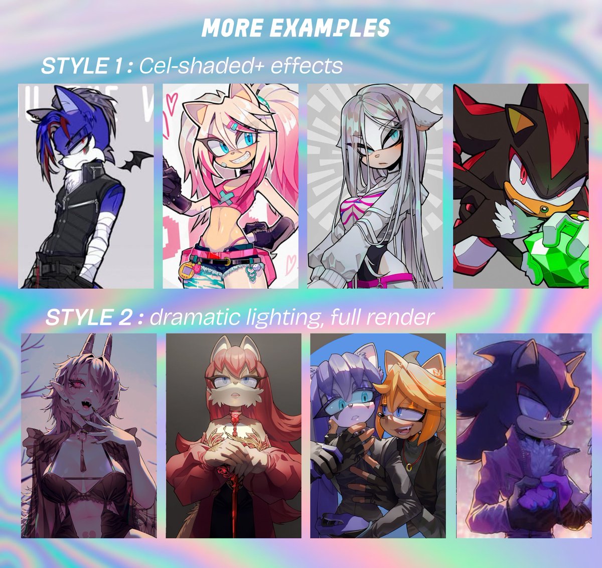 las_weaitas's tweet photo. Hello everyone!😊 on this beautiful day, I'm announcing that I'm currently accepting commissions✨. I hope you can help me support my art💖, and if you can't but would like to, please share this information💞. Thank you all so much for reading. I love you all!💖🧡💛💚💙 https://t.co/DuzshRuXhX