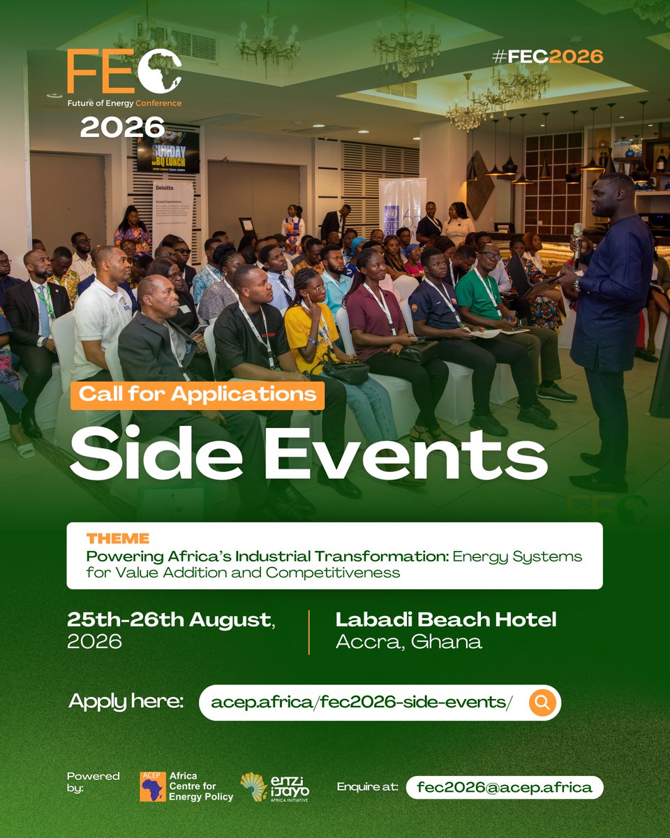 Africa Centre for Energy Policy (ACEP) tweet media