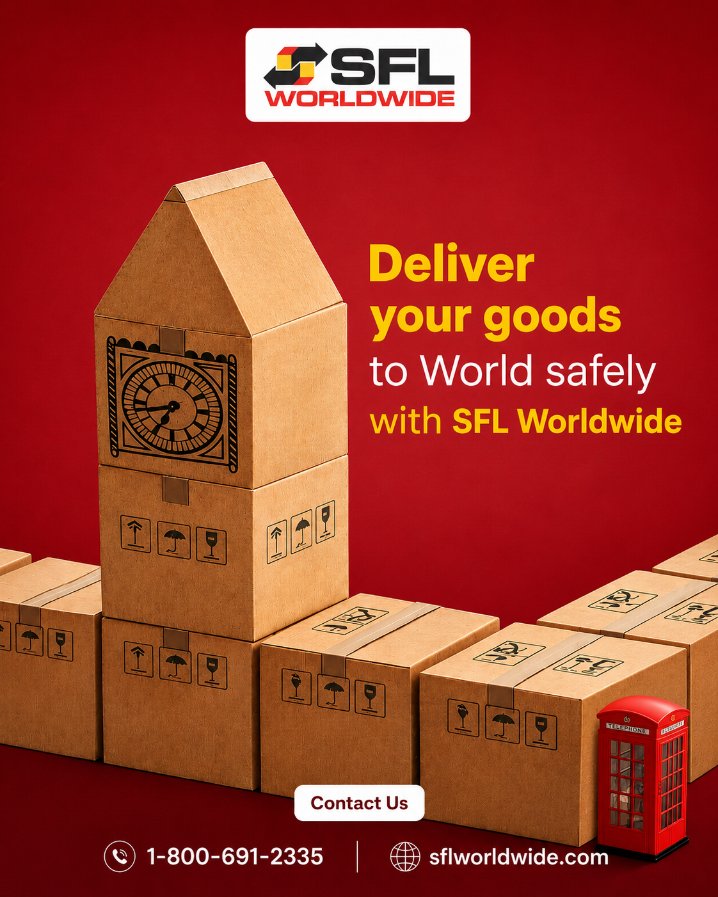 SFLWorldwide's tweet photo. 📦🌍 Ship your goods worldwide with confidence!

SFL Worldwide offers safe, secure, and affordable international shipping with trusted door-to-door delivery. 🚚✈️

📞 +1 800-691-2335
🌐 https://t.co/rGicX7RjhJ

#SFLWorldwide #InternationalShipping #GlobalDelivery https://t.co/opKfyXneXp