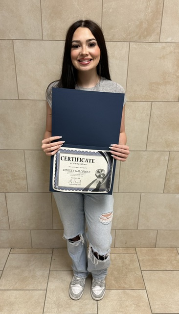 CHSSpartans's tweet photo. We are proud to congratulate Kinsley Galloway for successfully completing 1,000 clock hours of cosmetology training. We celebrate your hard work, talent and new status as a professional cosmetologist. Your talent deserves the spotlight; we look forward to seeing your success https://t.co/LAh4PuR8il