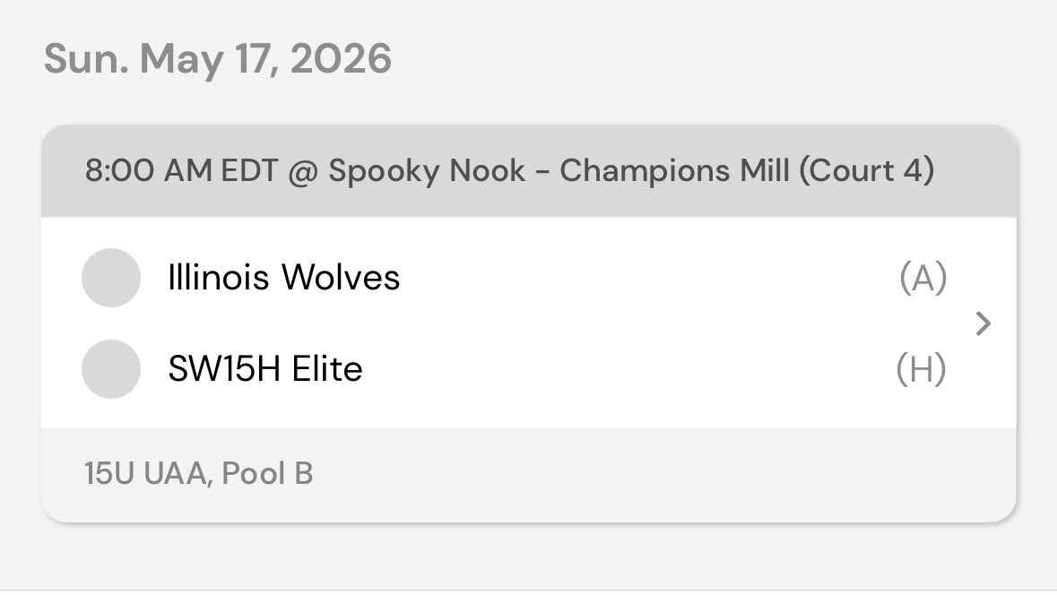 jaycelopez2029's tweet photo. Excited to compete this weekend at the UAA 15U Circuit at Spooky Nook. Here is my schedule: https://t.co/BPngsg4MLj