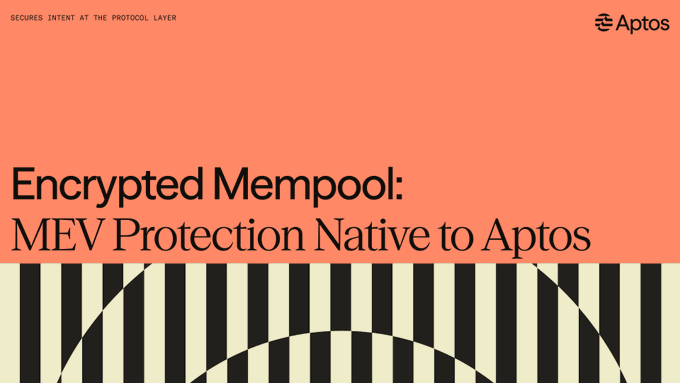CrazyBuddha_'s tweet photo. Aptos @Aptos  is about to launch a native encrypted mempool 🔒 

Pending governance approval, it could become the first L1 offering full transaction privacy with zero speed compromise and network-trusted security.

This is huge for frontrunning protection. Traders, MEV hunters, and privacy advocates will want to watch this closely 👀

If approved, it could set a new standard for Layer 1s. Personally, I see this as a major step toward truly private, efficient DeFi.