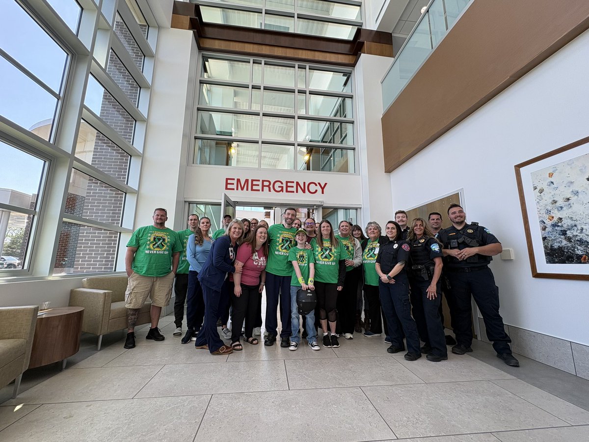 BCFD20's tweet photo. Shared with permission.

Earlier today, BCFD reunited with 11-year-old Jordyn following a critical dirt bike accident in February.

After being transported to Johnson Memorial Health and transferred to Riley Children’s Hospital by IU Health LifeLine, Jordyn is now doing great! https://t.co/EIqxikpSHI