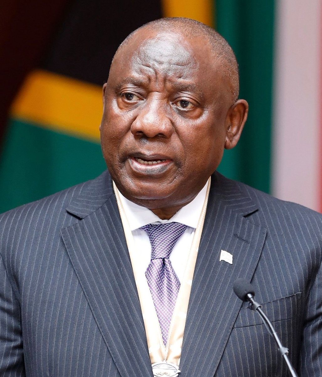 HelloRotenda's tweet photo. Reflecting on yesterday's briefing by President Ramaphosa, it showed how important it is to lead with calmness. https://t.co/njDE7oixyw