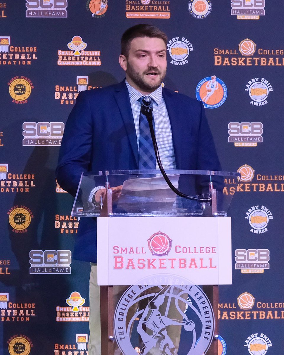 ncurams's tweet photo. Congratulations to Coach Becker and the Men's Basketball team for being recognized for the second straight year at the 2026 Small College Basketball National Awards Show! 🏀 @smcollegehoops @NCU_MBKB @JeremyBecker_22

#DOWNTOWNU https://t.co/ZjTL6z3YoV