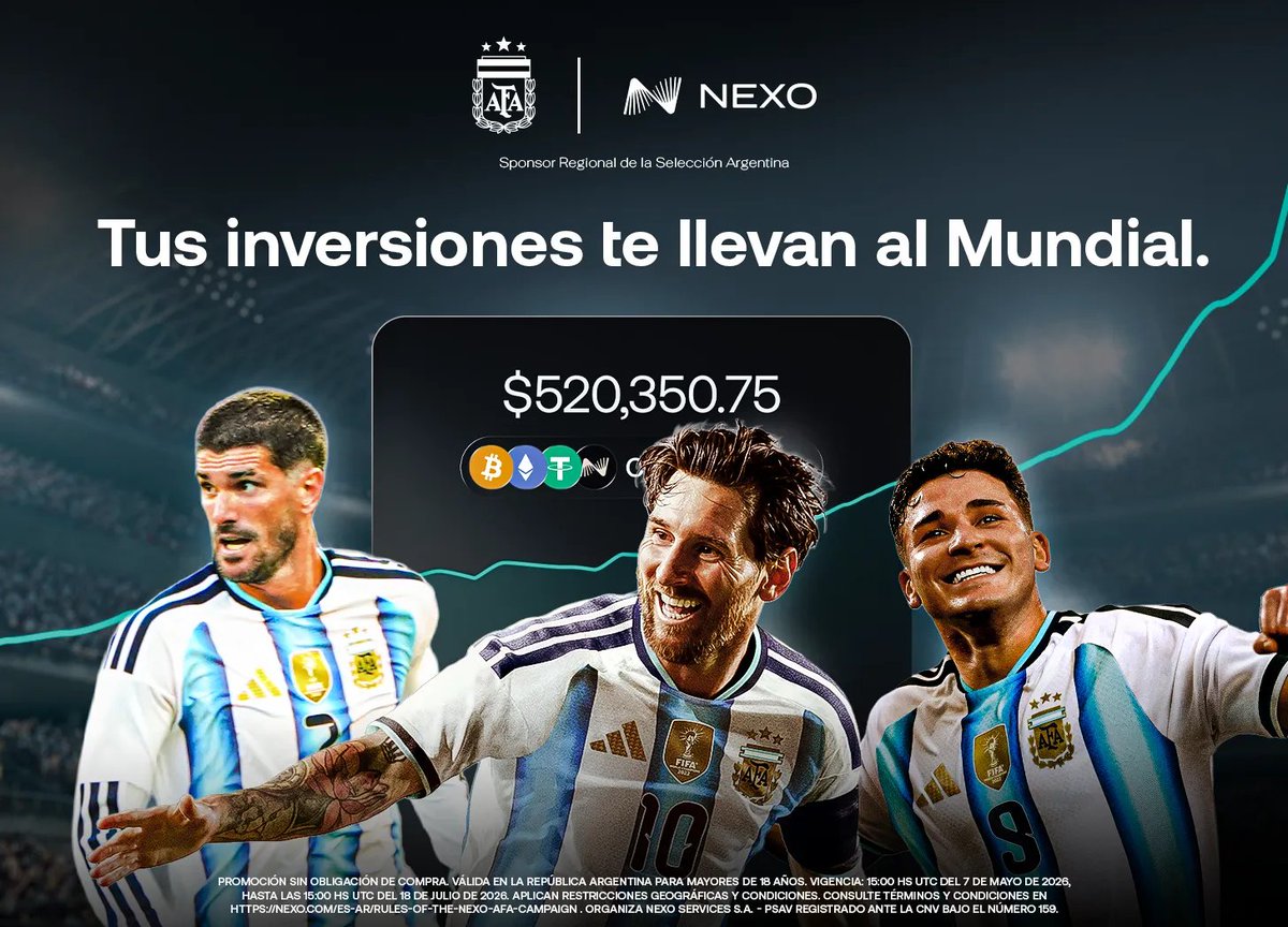 Nexo ARG tweet media