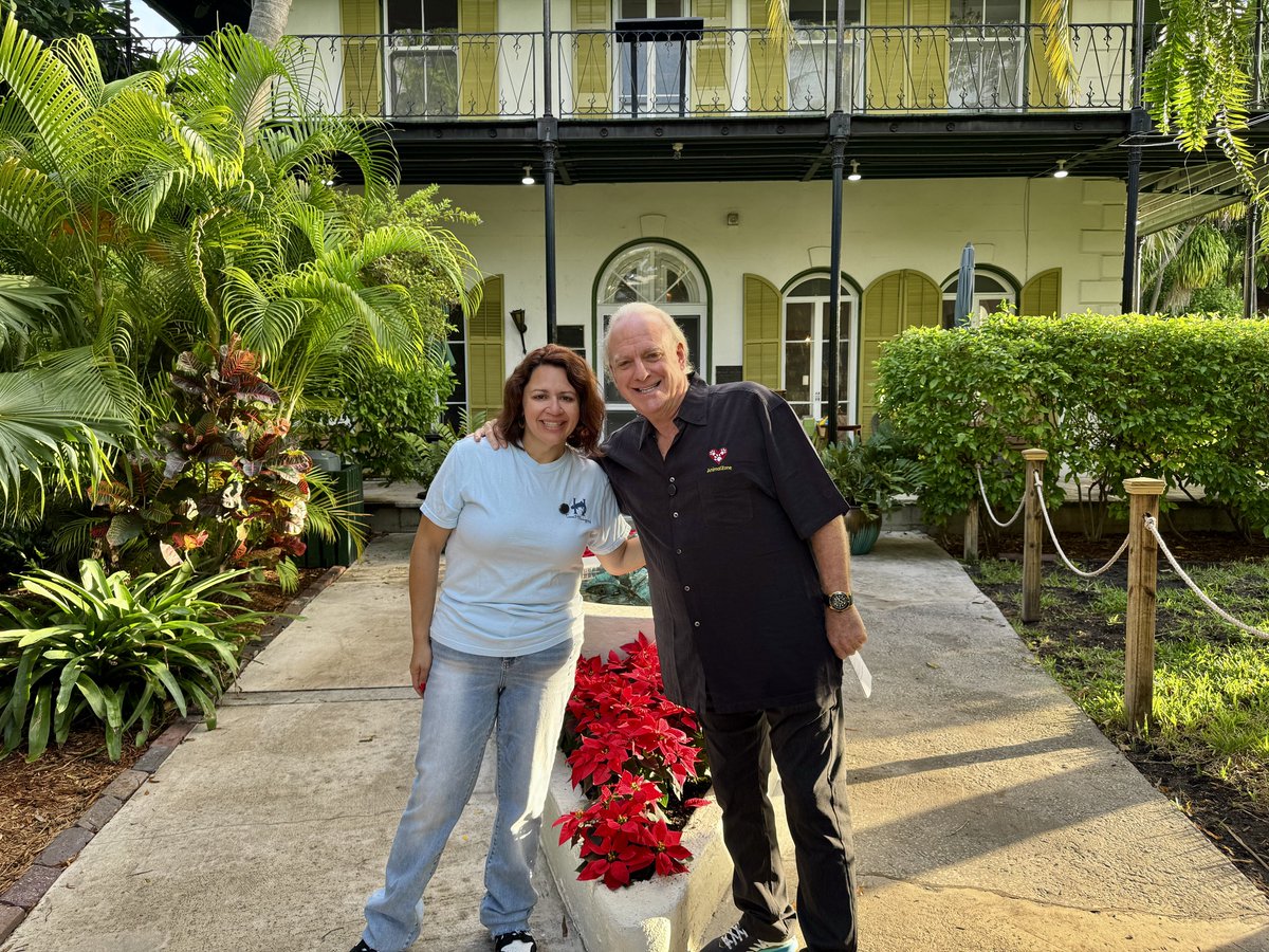 Nipperino's tweet photo. AnimalZone’s award-winning Florida-filmed Season 15 returns this Saturday, May 16, with the unforgettable premiere episode:

AnimalZone – Paws, Prose & Polydactyls at Hemingway’s Home

Step through the gates of the legendary Ernest Hemingway Home & Museum in Key West for a rare VIP journey where literary history and feline royalty collide. Hidden among the tropical gardens and historic rooms roam 61 world-famous polydactyl cats — many with six, seven… even eight toes!

These extraordinary felines are the descendants of Hemingway’s beloved cat Snowflake, a gift from a sea captain that became the start of a living, purring legacy. Considered good luck by Hemingway himself, the cats now reign over the estate like furry guardians of one of America’s most iconic homes.

Guided by expert Alexa Morgan, AnimalZone goes behind the scenes for intimate encounters with these charismatic cats and exclusive access to Hemingway’s private writing studio — including a close-up look at the original typewriter where literary masterpieces were created.

Since its original airing earlier this year, this enchanting episode has already earned international recognition as a Semi-Finalist at:
• Rio de Janeiro World Film Festival
• Rotterdam Independent Film Festival
• Santa Monica International Filmmaker Awards
• Washington Film Awards

History, romance, literature, tropical beauty… and a few extra toes — the perfect way to begin the rerun of AnimalZone’s acclaimed Season 15.
Watch now: AnimalZone – Paws, Prose & Polydactyls at Hemingway’s Home: https://t.co/gCxjqTAT7r

#AnimalZone #Season15 #PawsProseAndPolydactyls #HemingwayHome #KeyWestCats #PolydactylCats #ErnestHemingway #LiteraryCats #FloridaFilmed #AnimalLovers #CatsOfKeyWest #SnowflakeLegacy #AwardWinning #FilmFestival #CoxTelevision