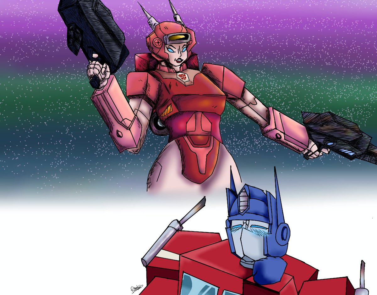 NeskiSergio's tweet photo. 🩷❤️💙 #oplita 🩷❤️💙
#Transformers #Transformersfanart #elitaone #optimusprime #fanartㅤㅤㅤㅤ https://t.co/HNxHE1Nj0E
