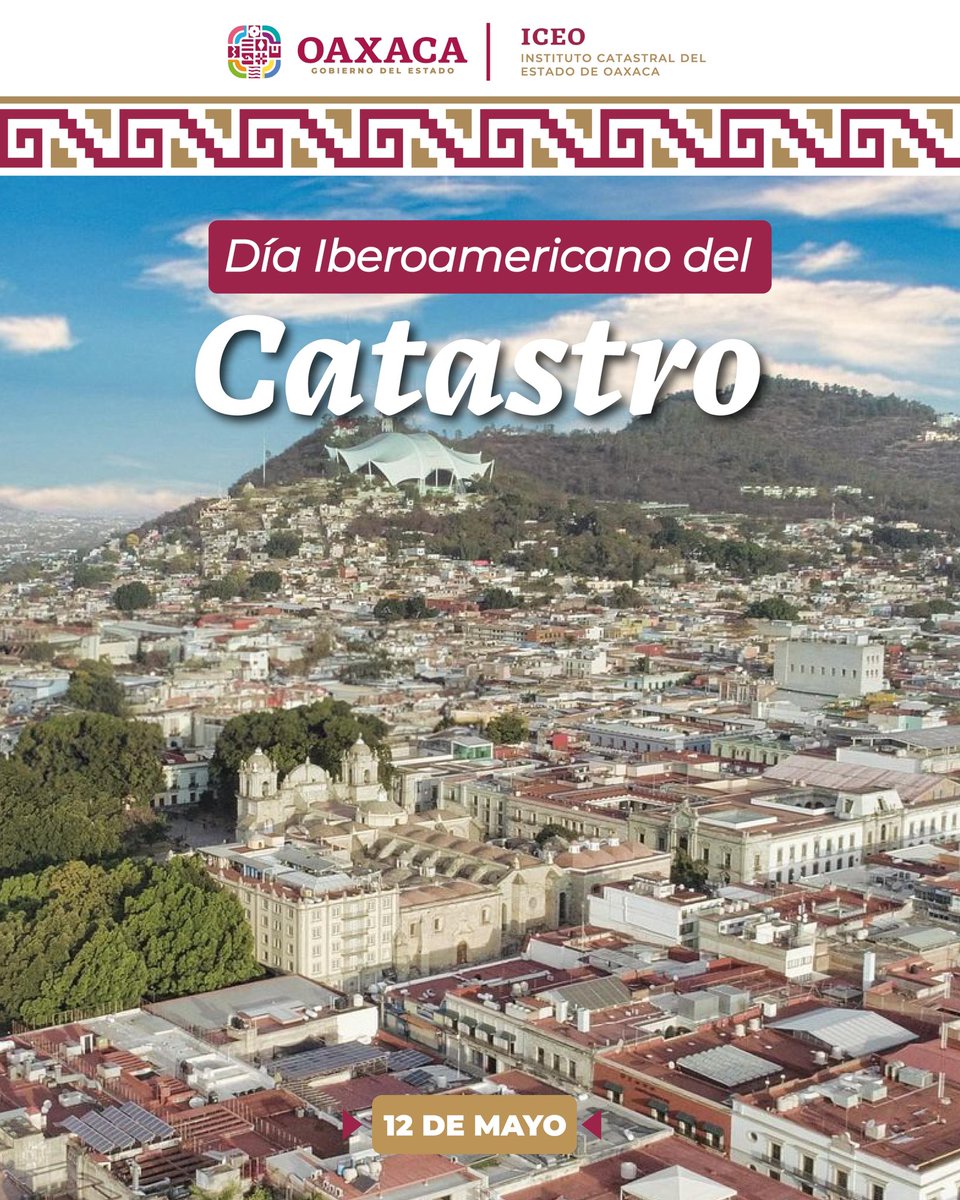 Catastro_GobOax's tweet photo. 📍 En el Día Iberoamericano del Catastro, reafirmamos el compromiso del Instituto Catastral del Estado de Oaxaca con el fortalecimiento del ordenamiento territorial y la modernización de los procesos catastrales en la entidad. https://t.co/Nv1EKfxR1u
