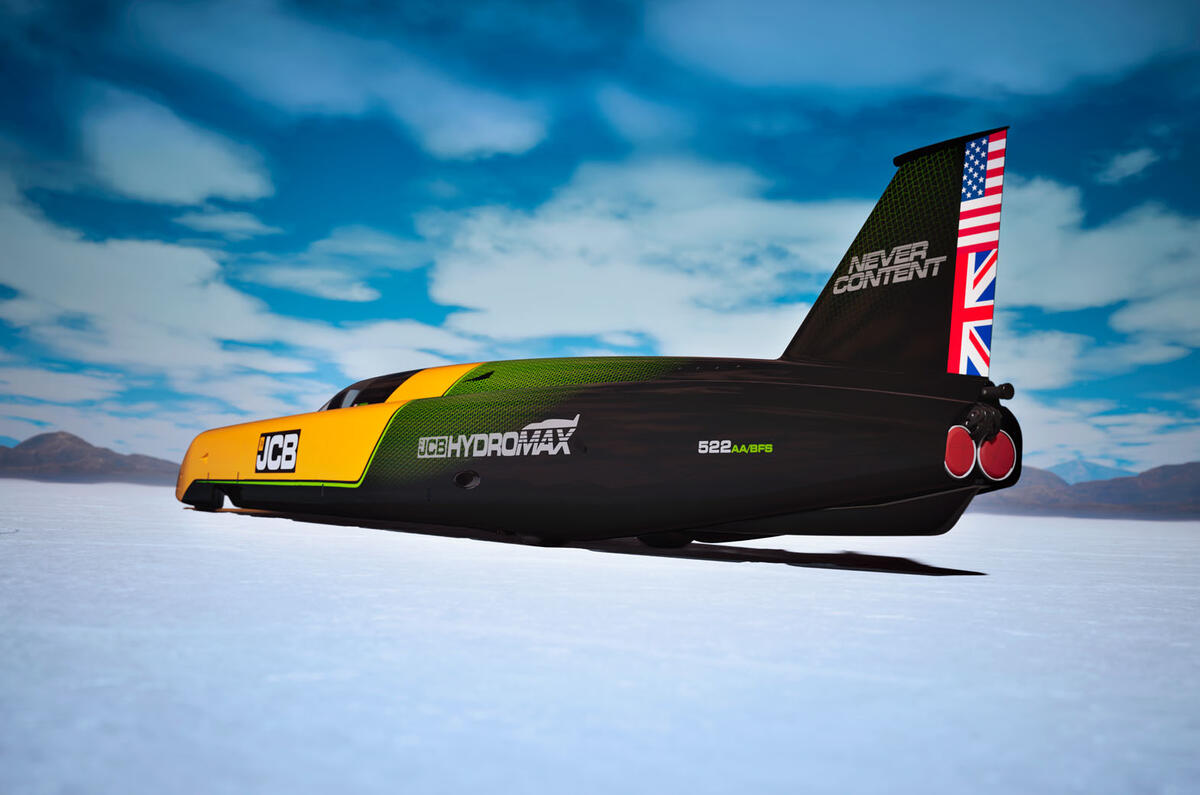 autocar's tweet photo. JCB to go after another land-speed record with new 32-foot long, 1579bhp hydrogen vehicle https://t.co/Mc3nXgjhWu https://t.co/5Zu61xHBOi
