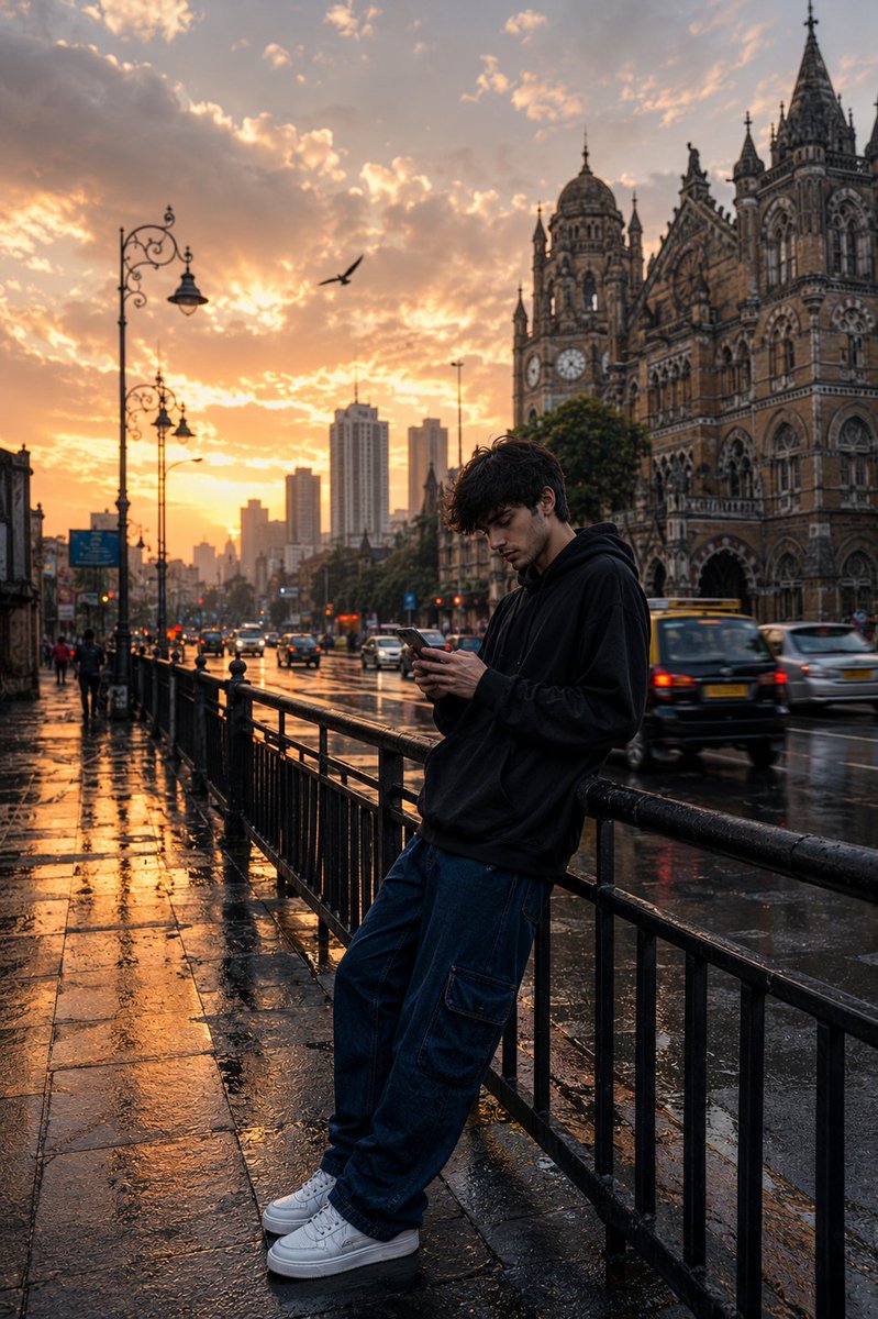 Mumbai Rainy Street Photography