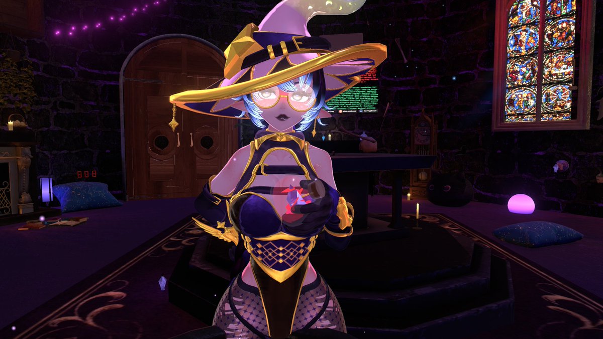 SaddieVT's tweet photo. Would you watch a video where a witch makes you a potion? Who knows what it will do, but she's so sexy you just have to find out~💙 https://t.co/Mof4DYORDc